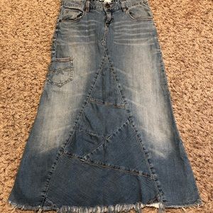 Denim skirt